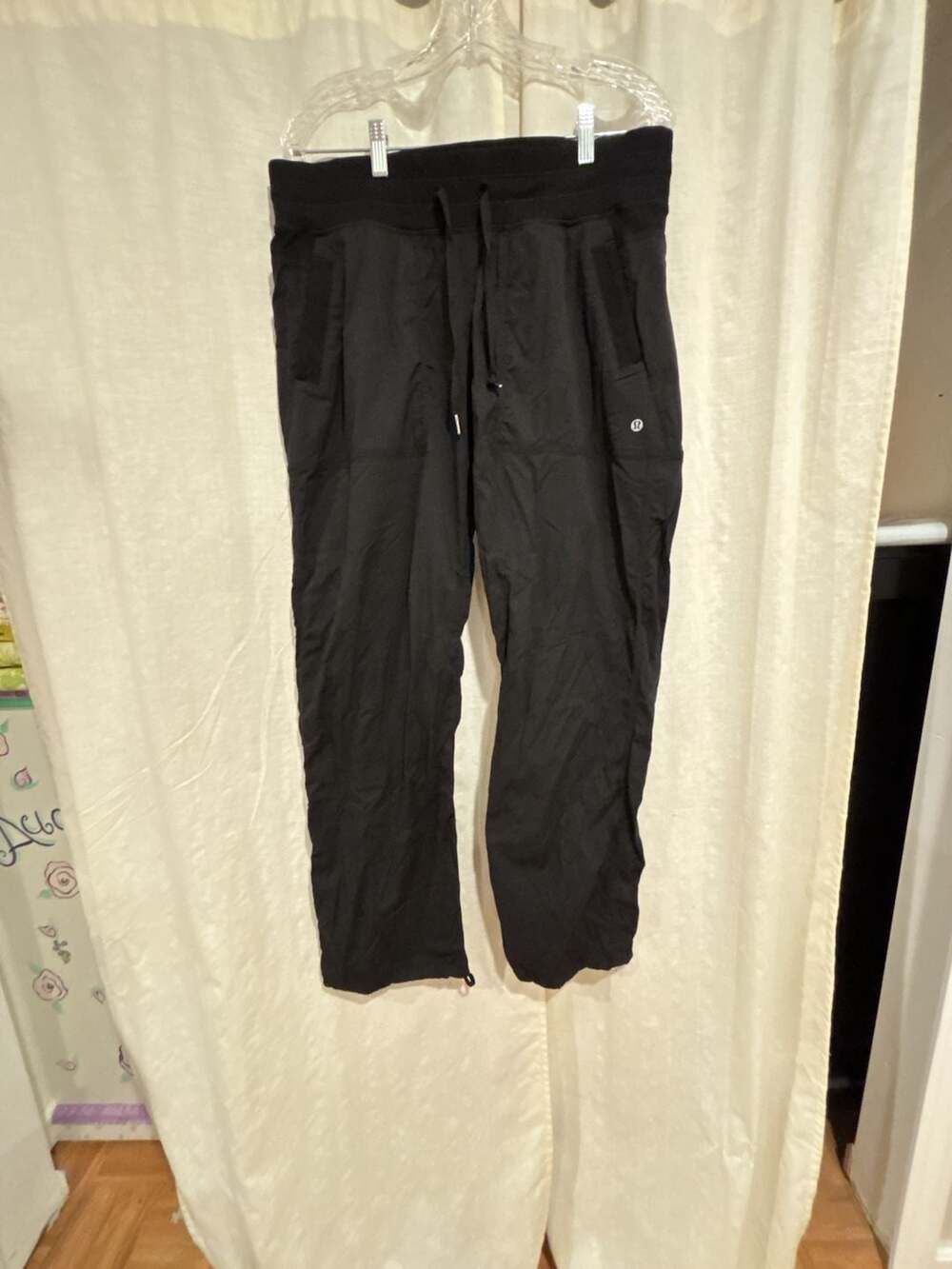 Lululemon Dance Studio Mid-Rise Pants, Black, Size 12